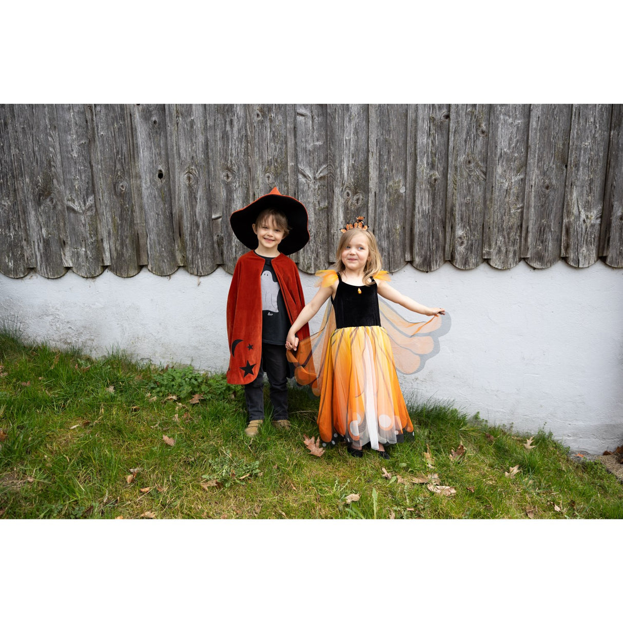 Great Pretenders Autum Embers Wizard Cape With Lue