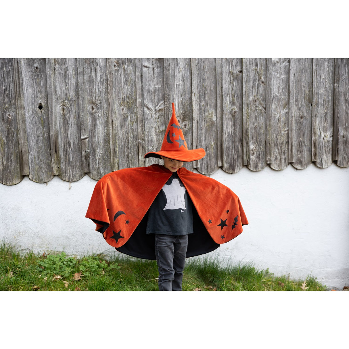 Great Pretenders Autum Embers Wizard Cape With Lue