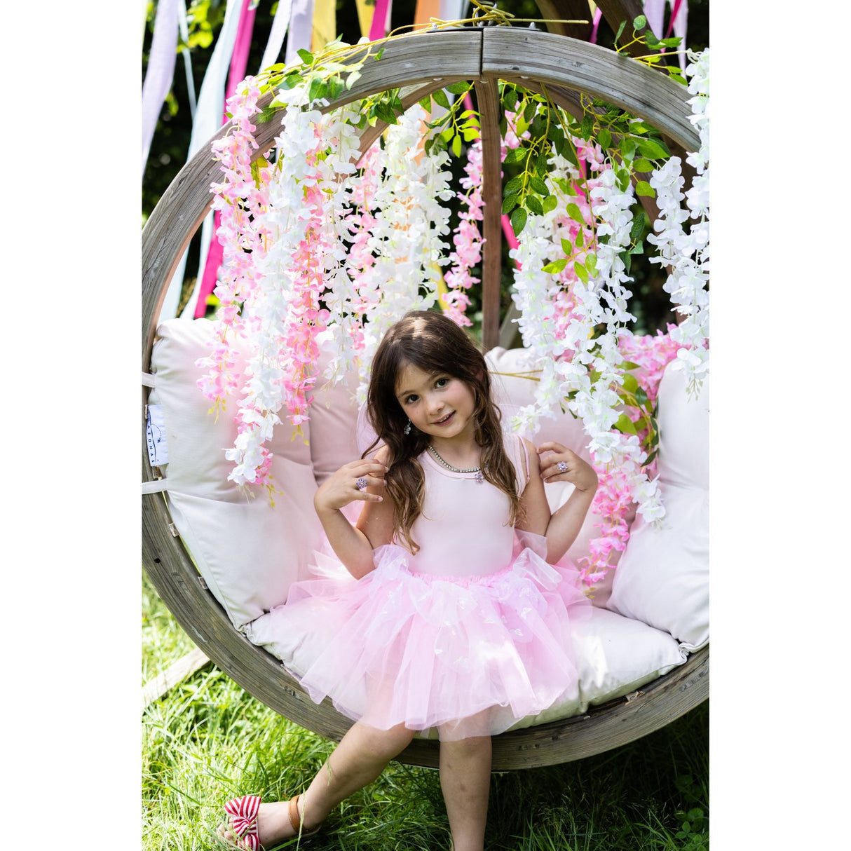 Great Pretenders Flutter Butterfly Skirt, Wings, Pink