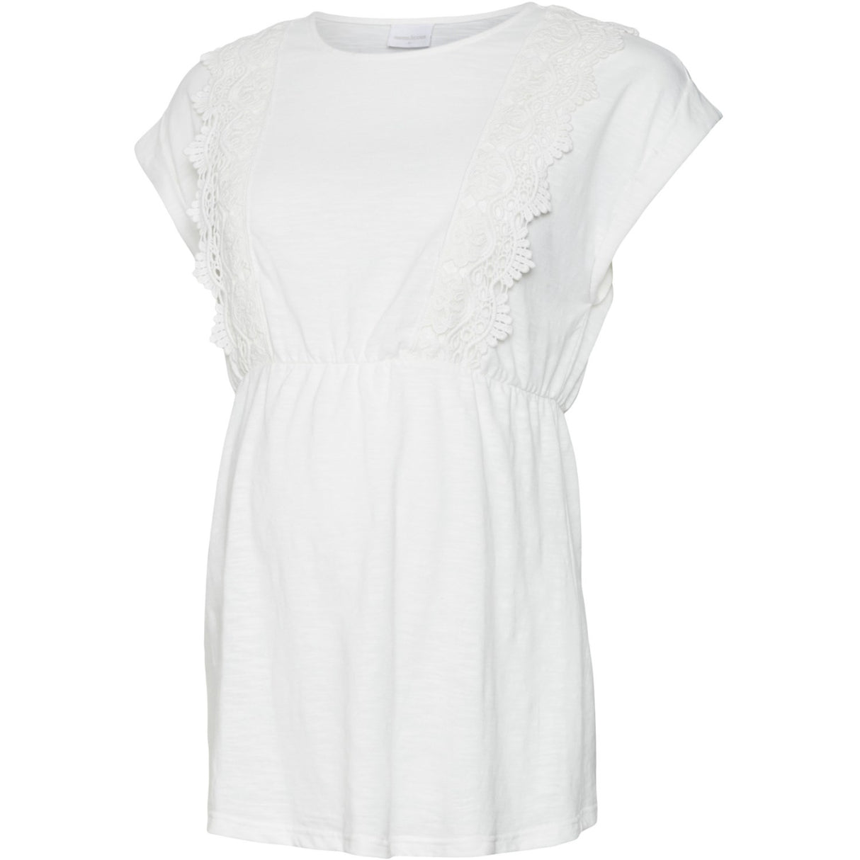 Mama;licious Snow White Crochet Mlalisa Mary Caps Jrs Topp 2F. Noos