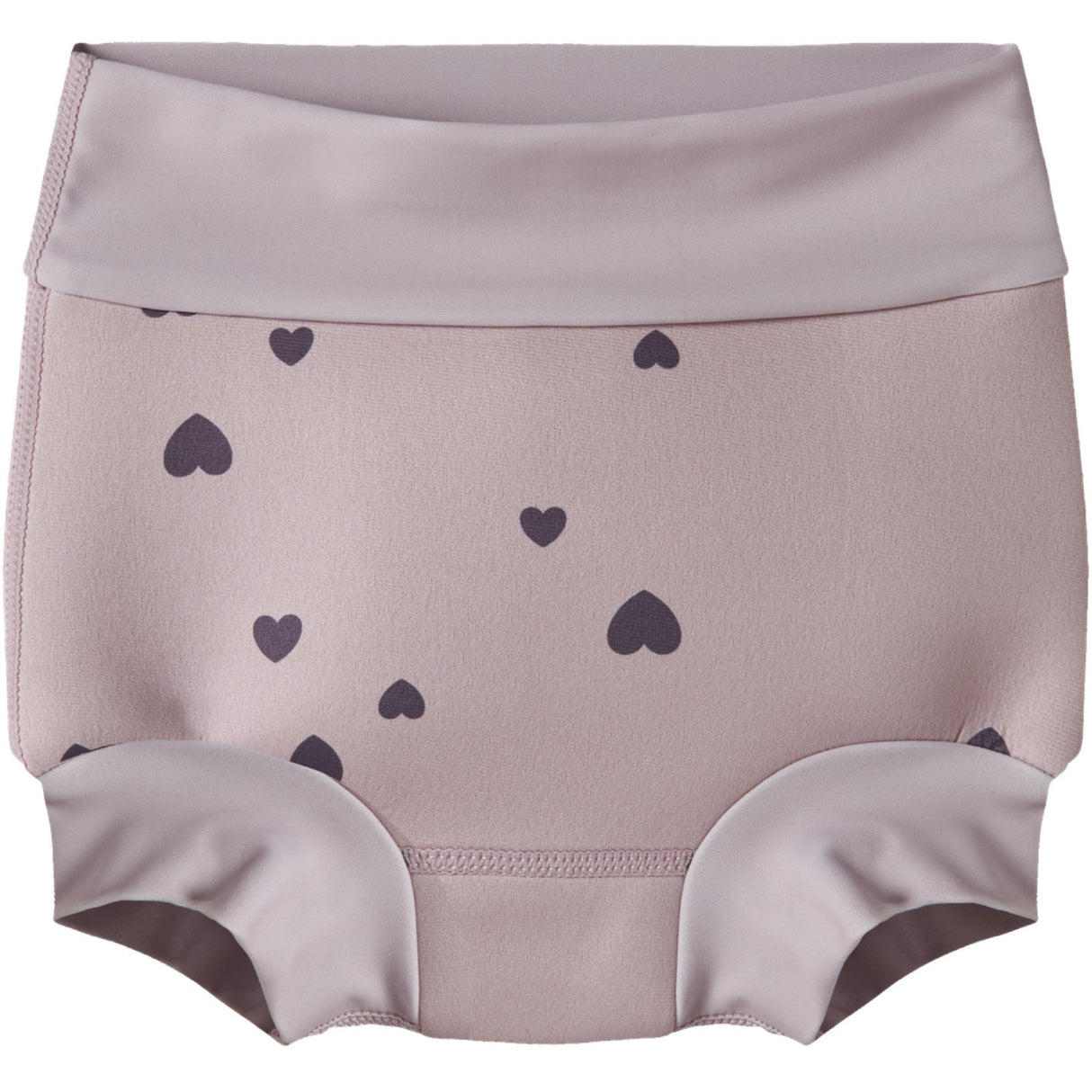 Name It Burnished Lilac Nmfzippa Swim Brief W Shield