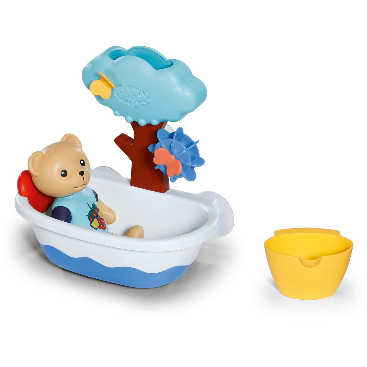 BABY Born Splish Splash Tub With Teddybjørn