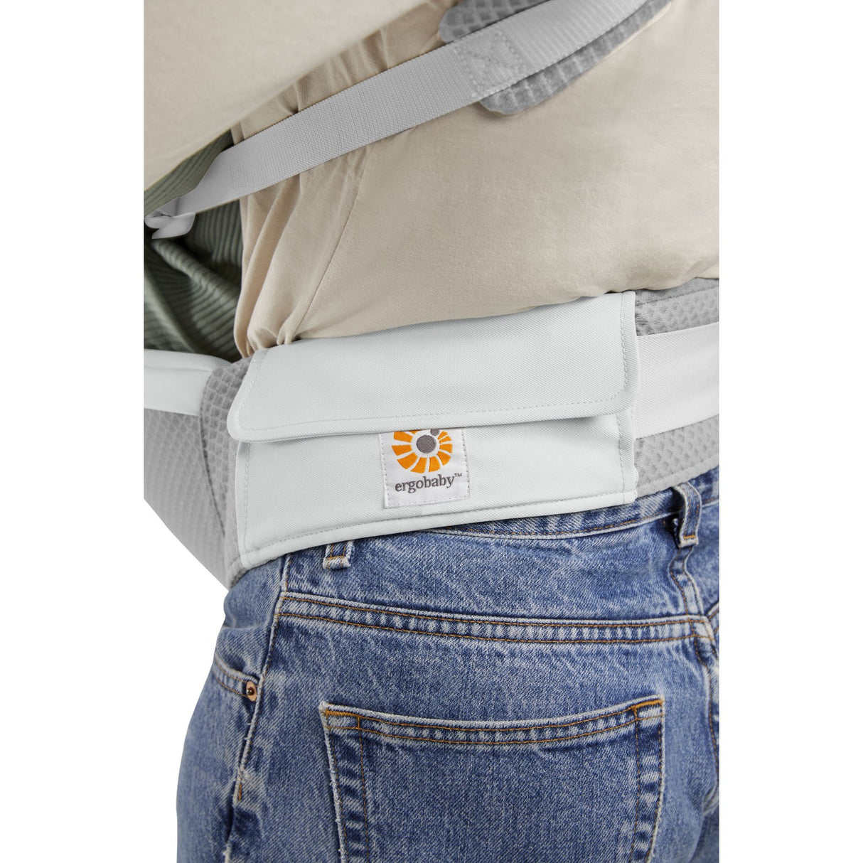 Ergobaby Pearl Grey Bæresele Hip Sete