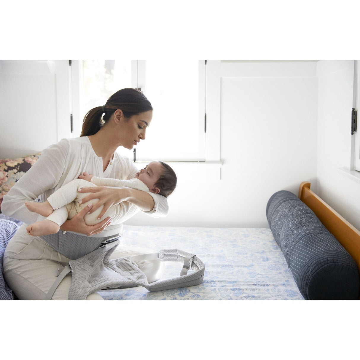 Ergobaby Pearl Grey Bæresele Hip Sete