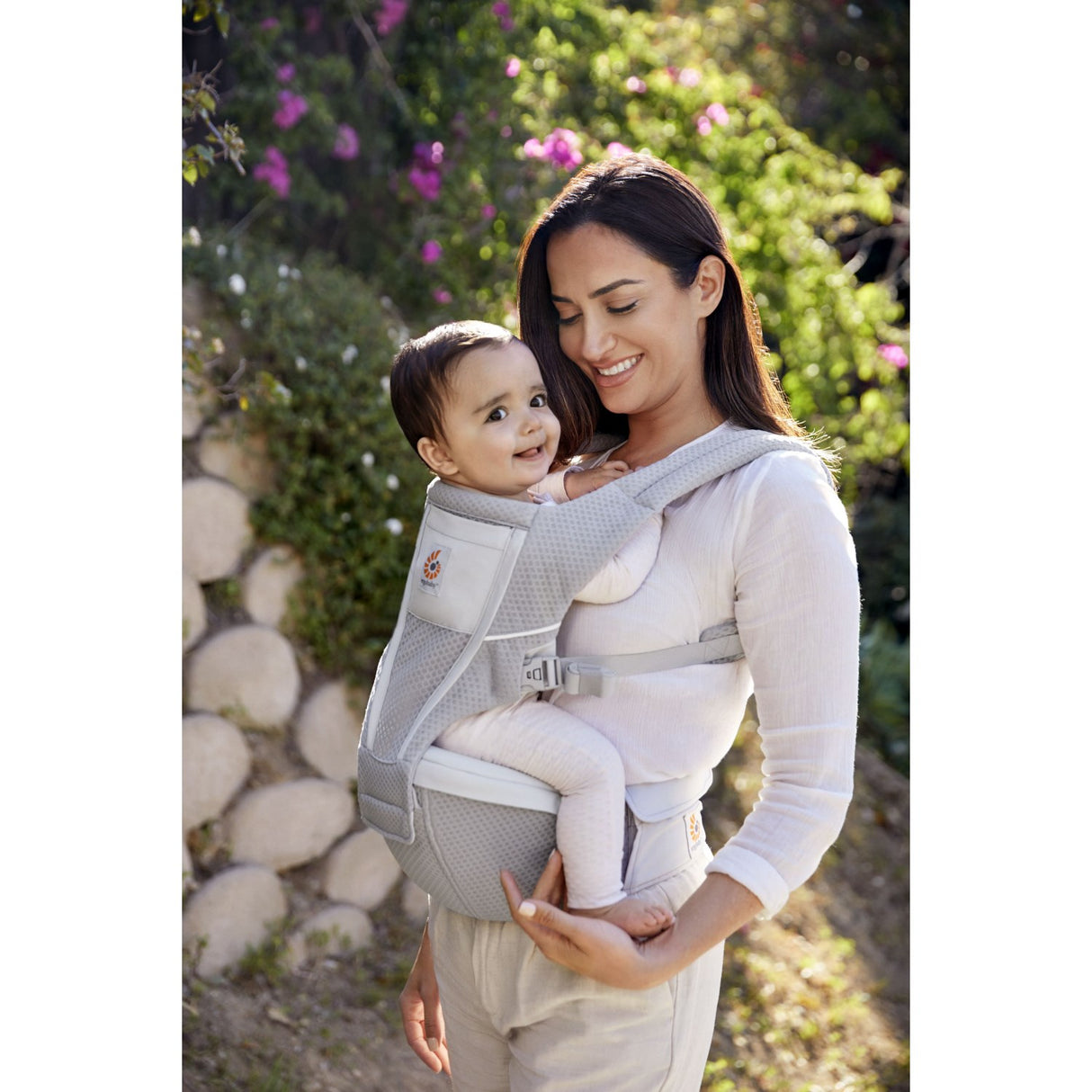 Ergobaby Pearl Grey Bæresele Hip Sete