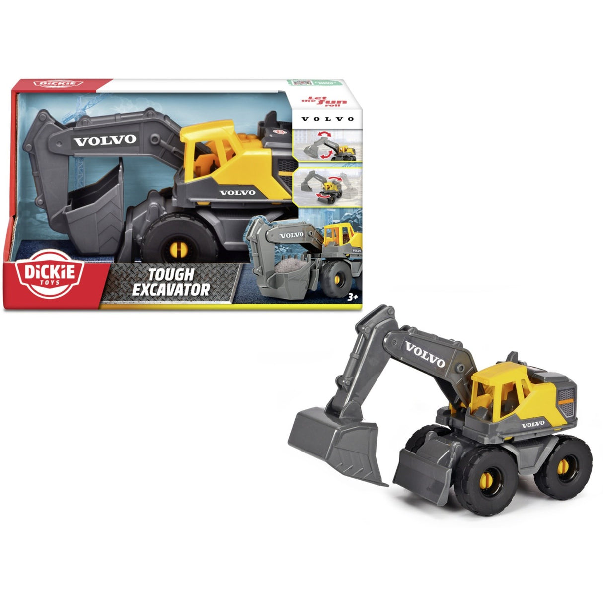Dickie Toys Volvo Tough Excavator