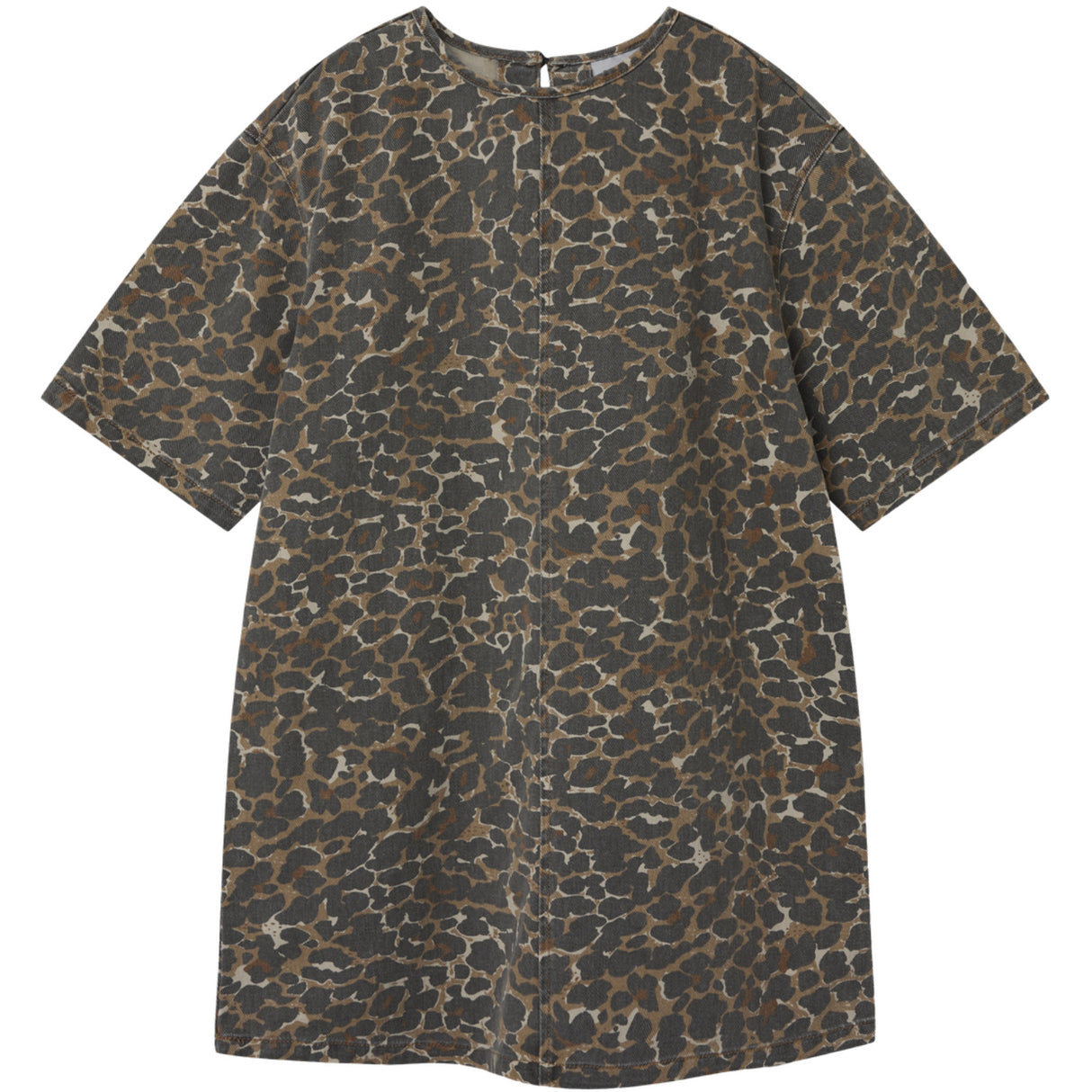 Name It Affogat Leo Washed Down Nkfleo Twill Kjole 4002-Td T