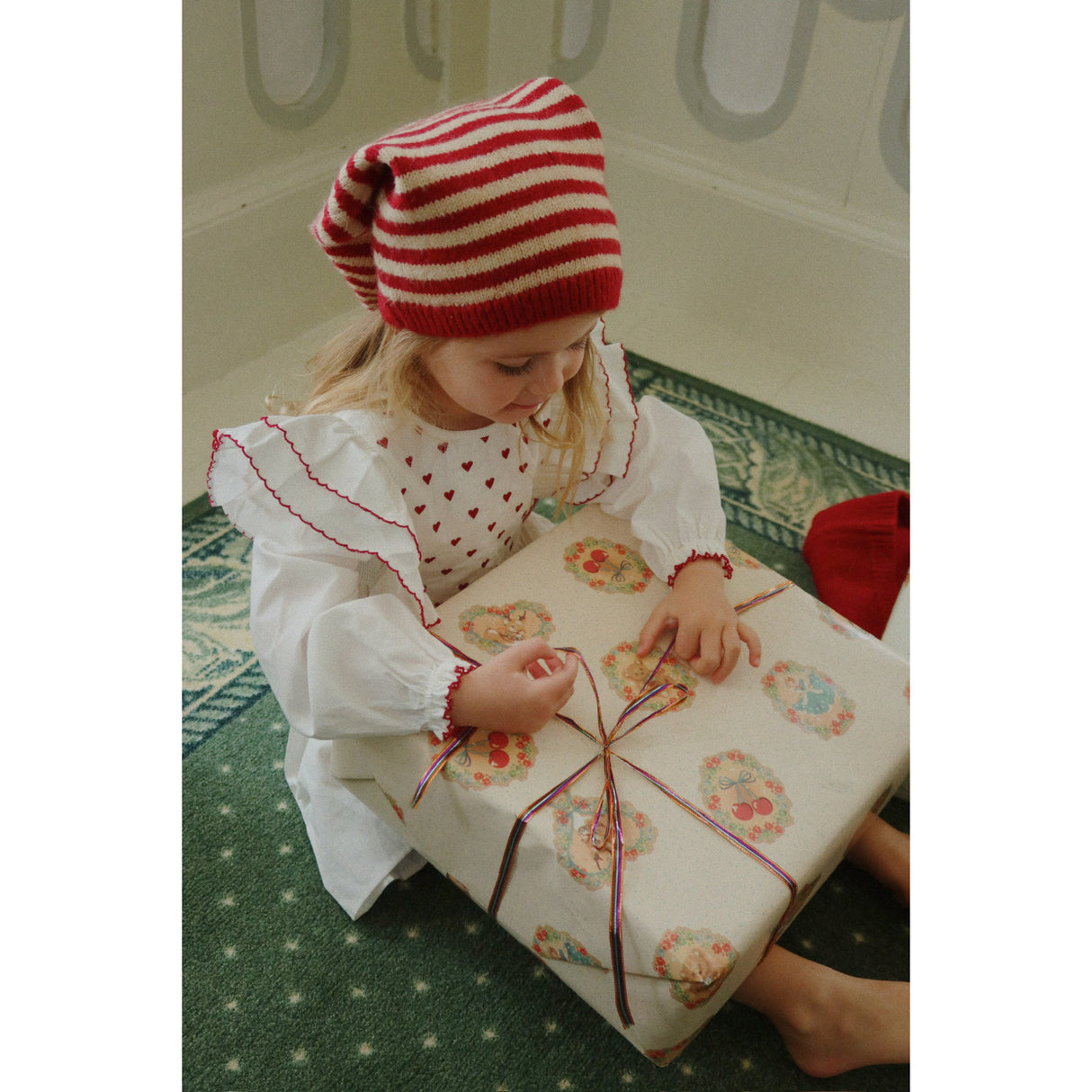 Konges Sløjd Deer Diary Wrapping Paper Fsc