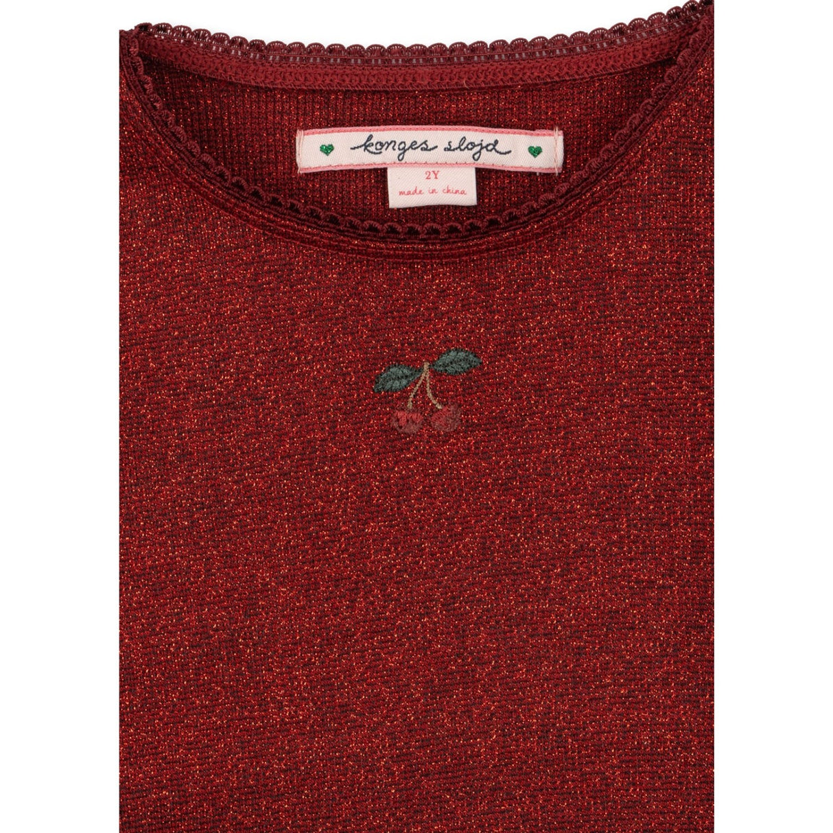 Konges Sløjd Red Dahlia Roli Bluse