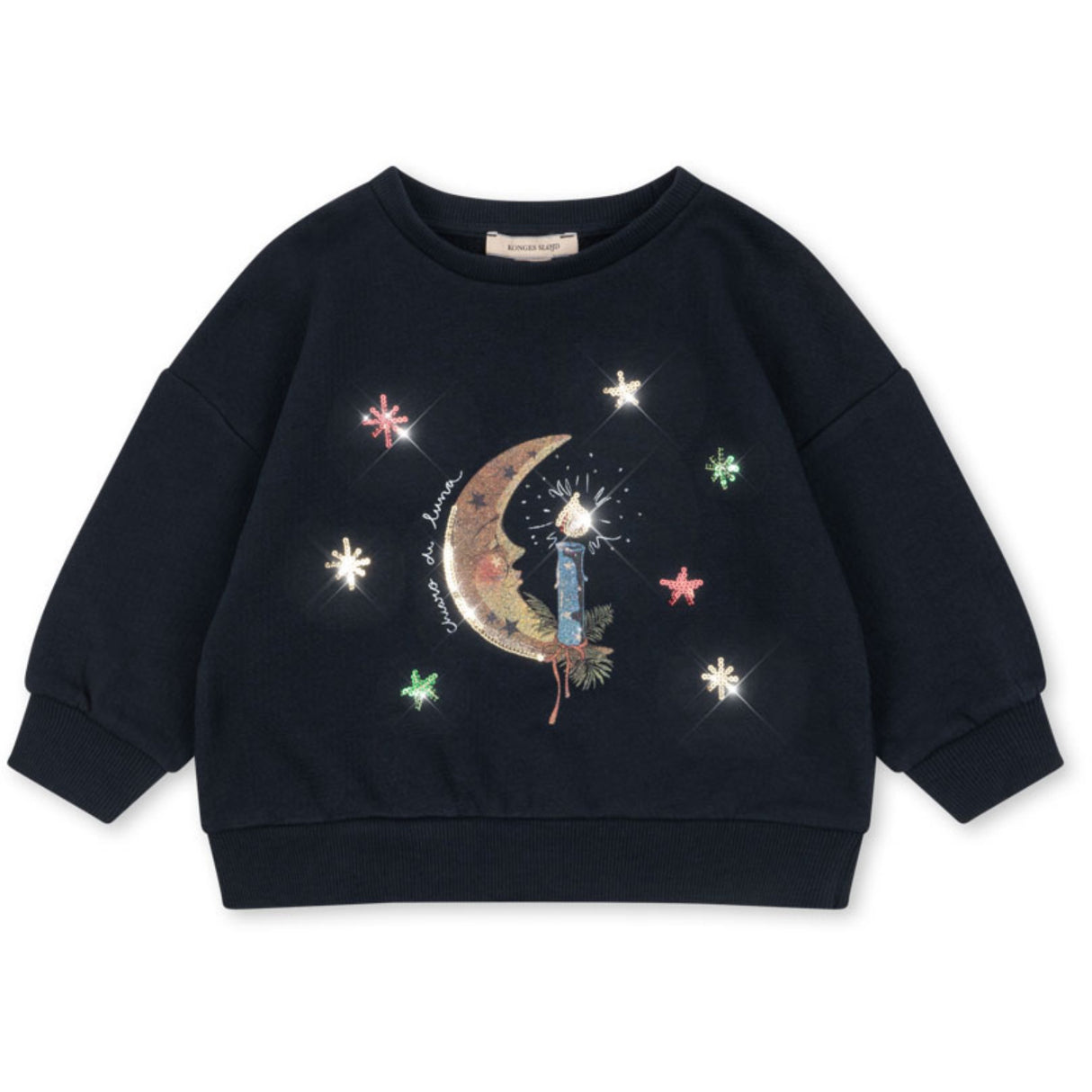 Konges Sløjd Dark Navy Loupy Lou Sweat Skjorte Ocs