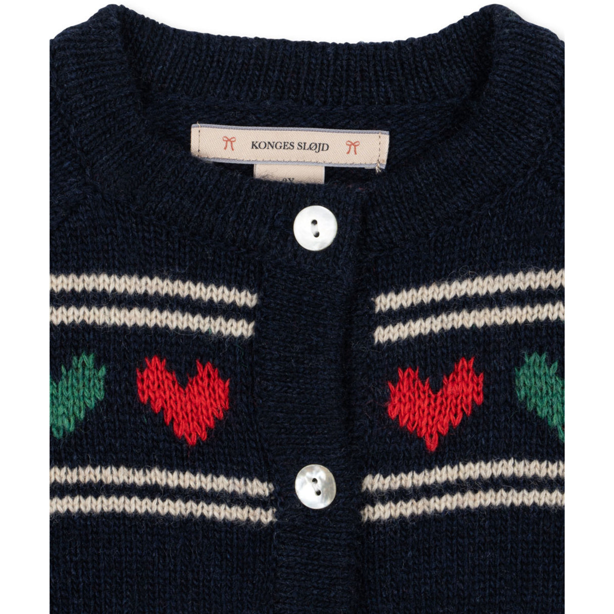 Konges Sløjd Heart Belou Strikk Cardigan