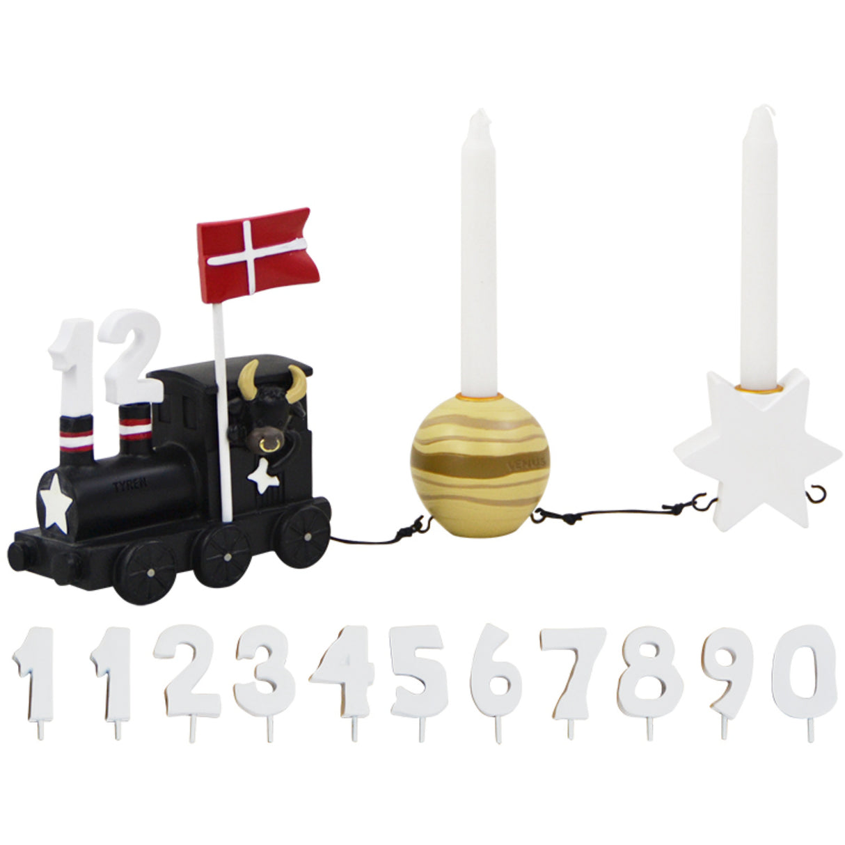 Kids by Friis Tyren Bursdagstog M. Planet Og Stjerne