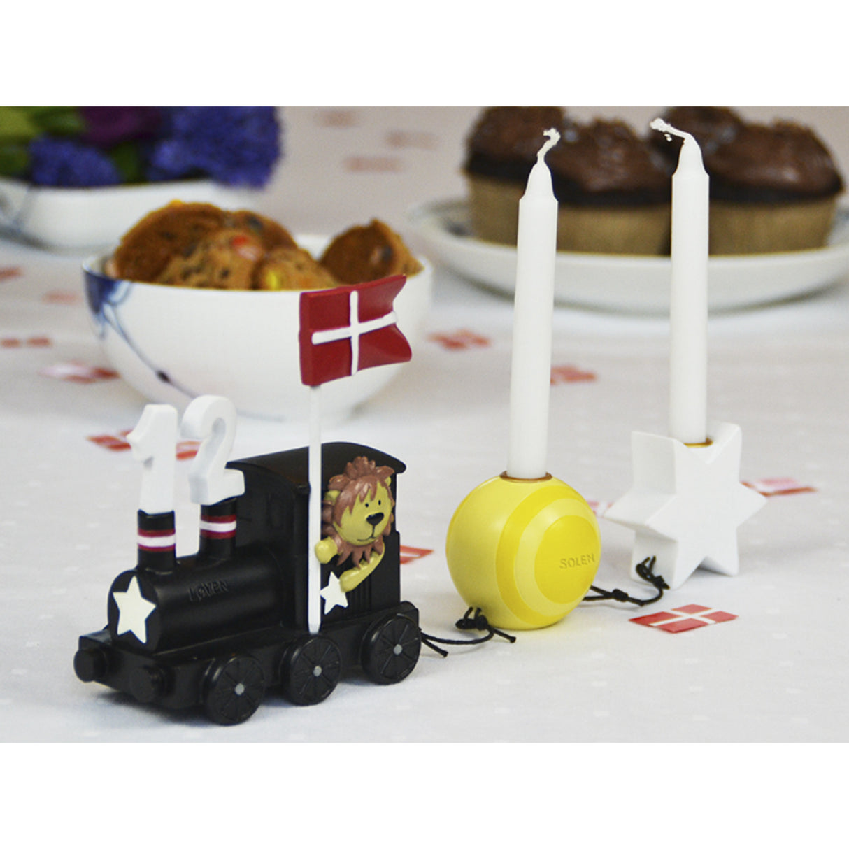 Kids by Friis Løven Bursdagstog M. Planet Og Stjerne