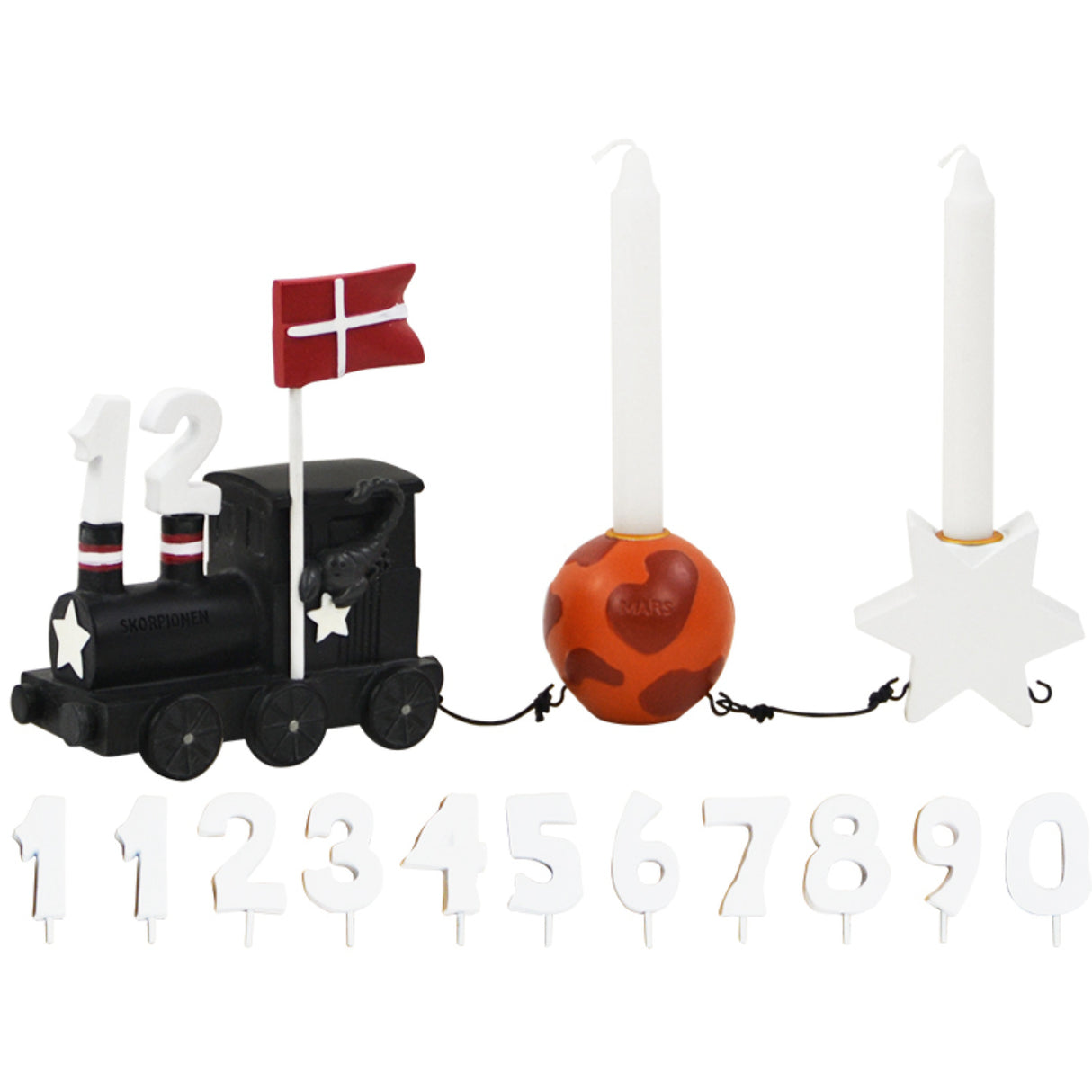 Kids by Friis Skorpionen Bursdagstog M. Planet Og Stjerne