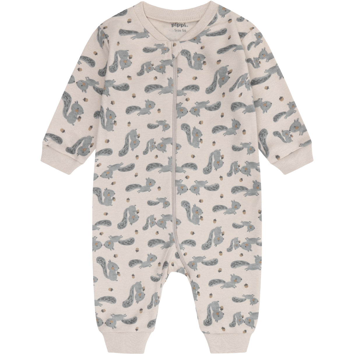 Pippi Rainy Day Natt Drakt -Zipper (2-Pack)