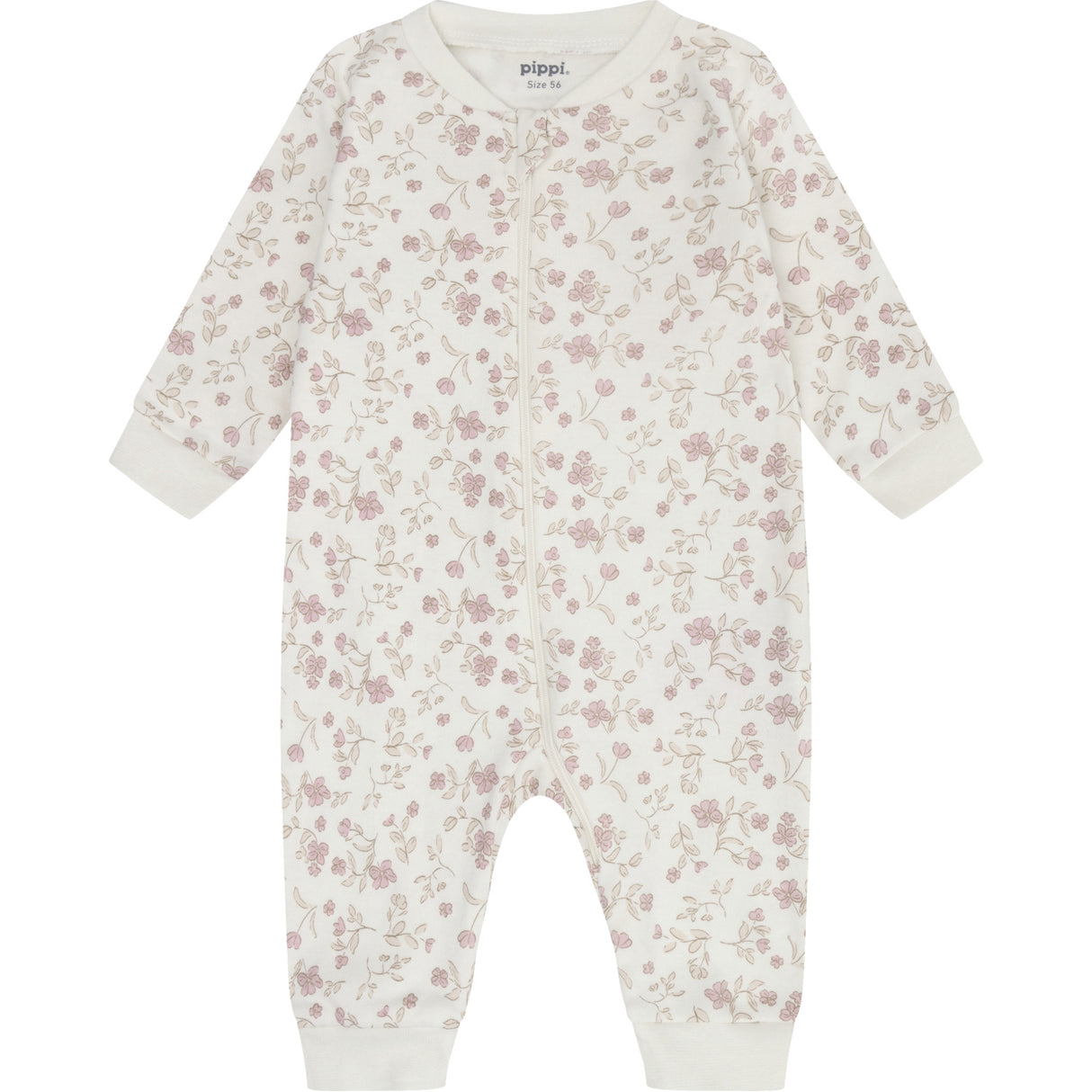 Pippi Violet Ice Natt Drakt -Zipper (2-Pack)