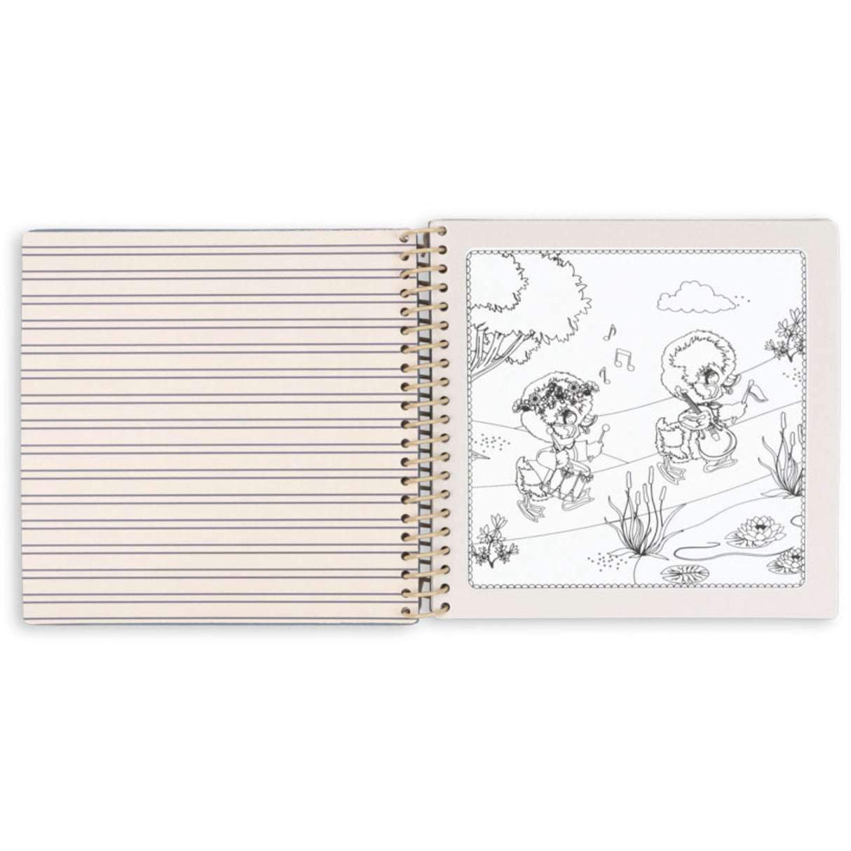 Konges Sløjd Duckling Magic Water Bok Fsc