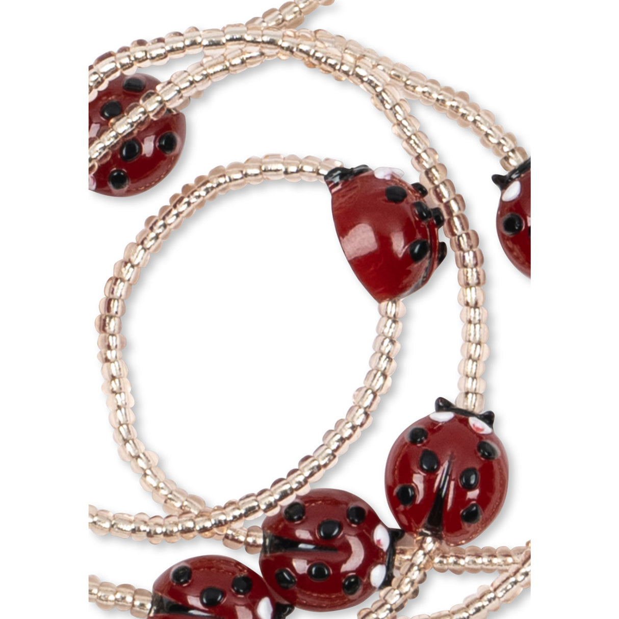 Konges Sløjd Ladybug Ladybug Necklace & Bracelet Sett