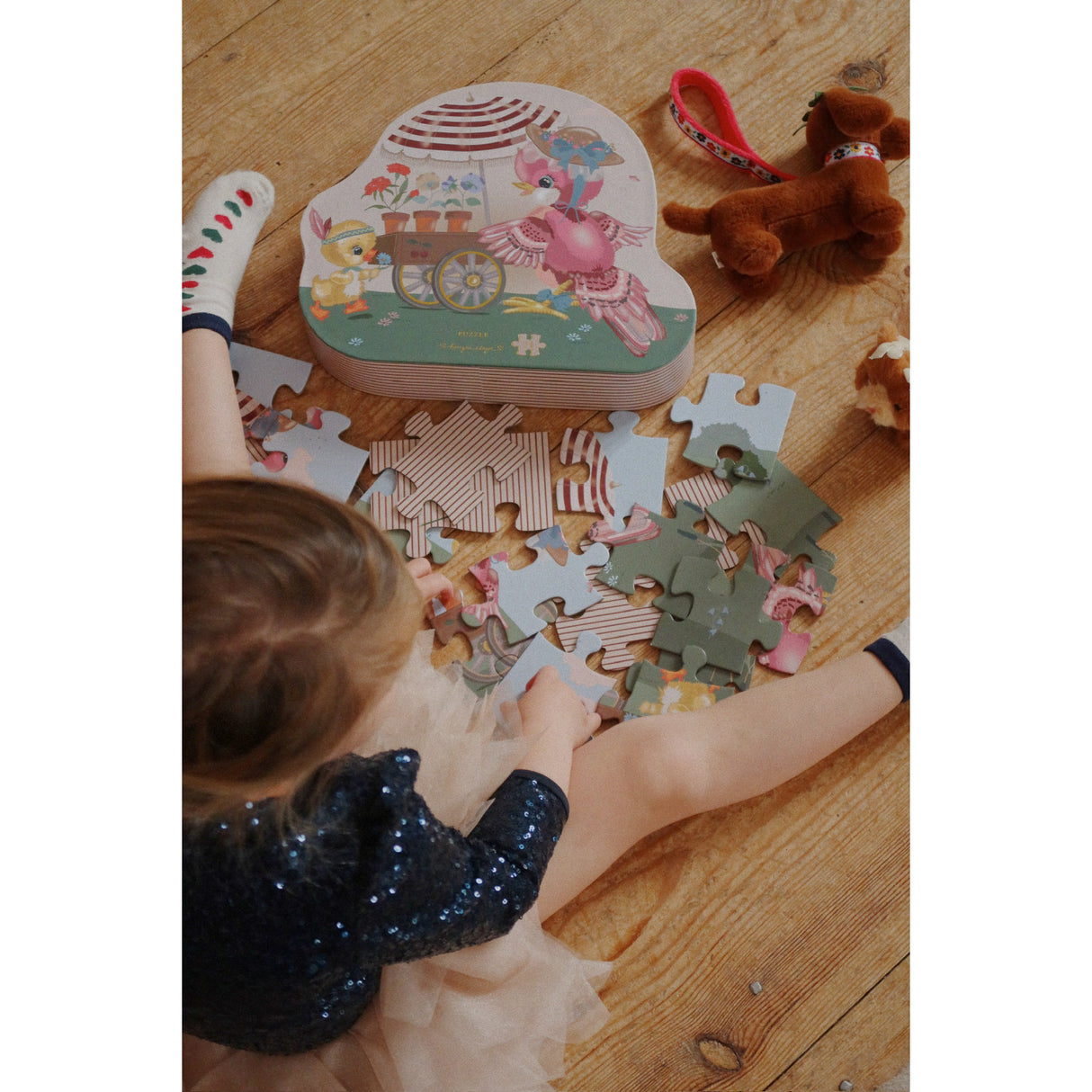 Konges Sløjd Car Birdie Birdie Puslespill Fsc