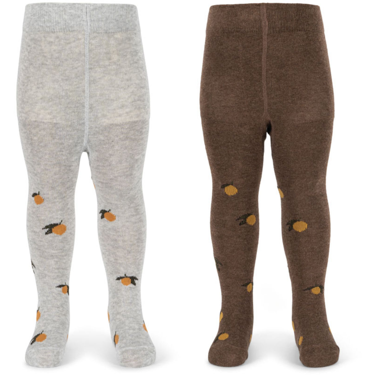 Konges Sløjd Lemon 2 Pakke Jaquard Strømpebukser Lemon