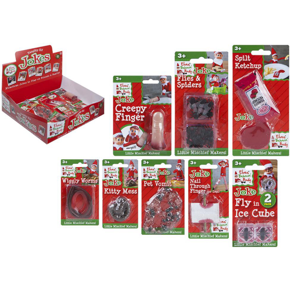 Elves Behavin' Badley Naughty Elf Jokes 8 Asst. CDU