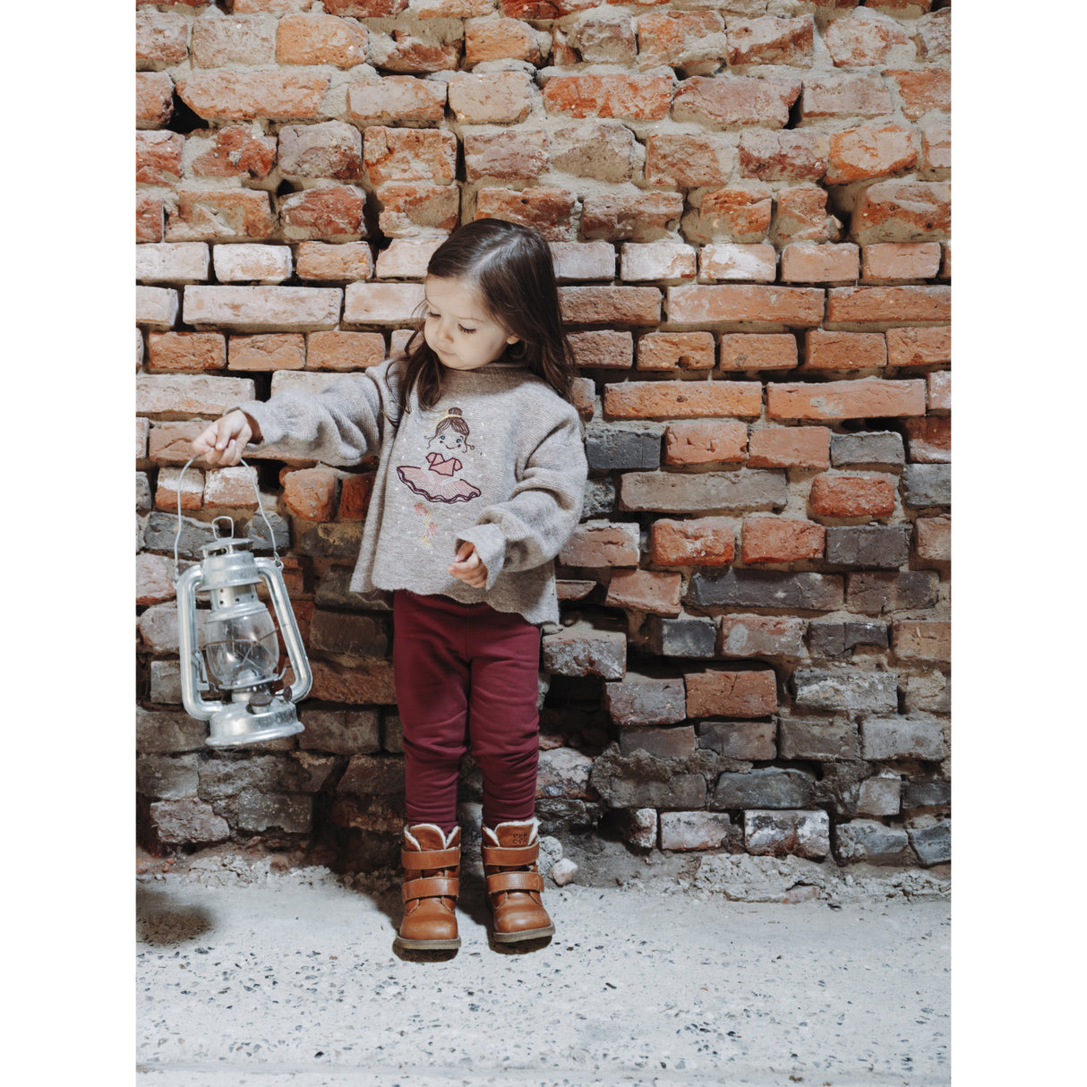 Hust & Claire Wheat Melange Alma Skating