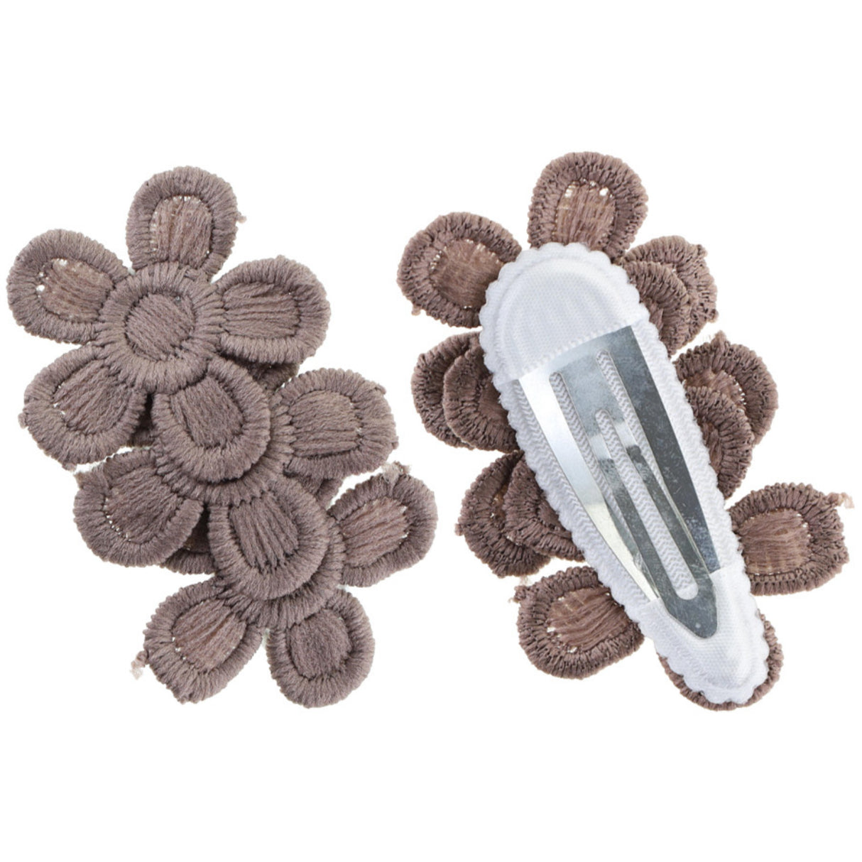 Bow's by Stær Brown Dahlia hårspenne (2 Pack)