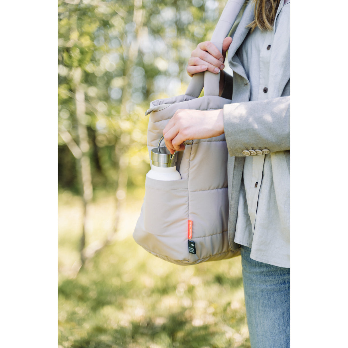 DonebyDeer Sand Vattert Pusle Tote Bag