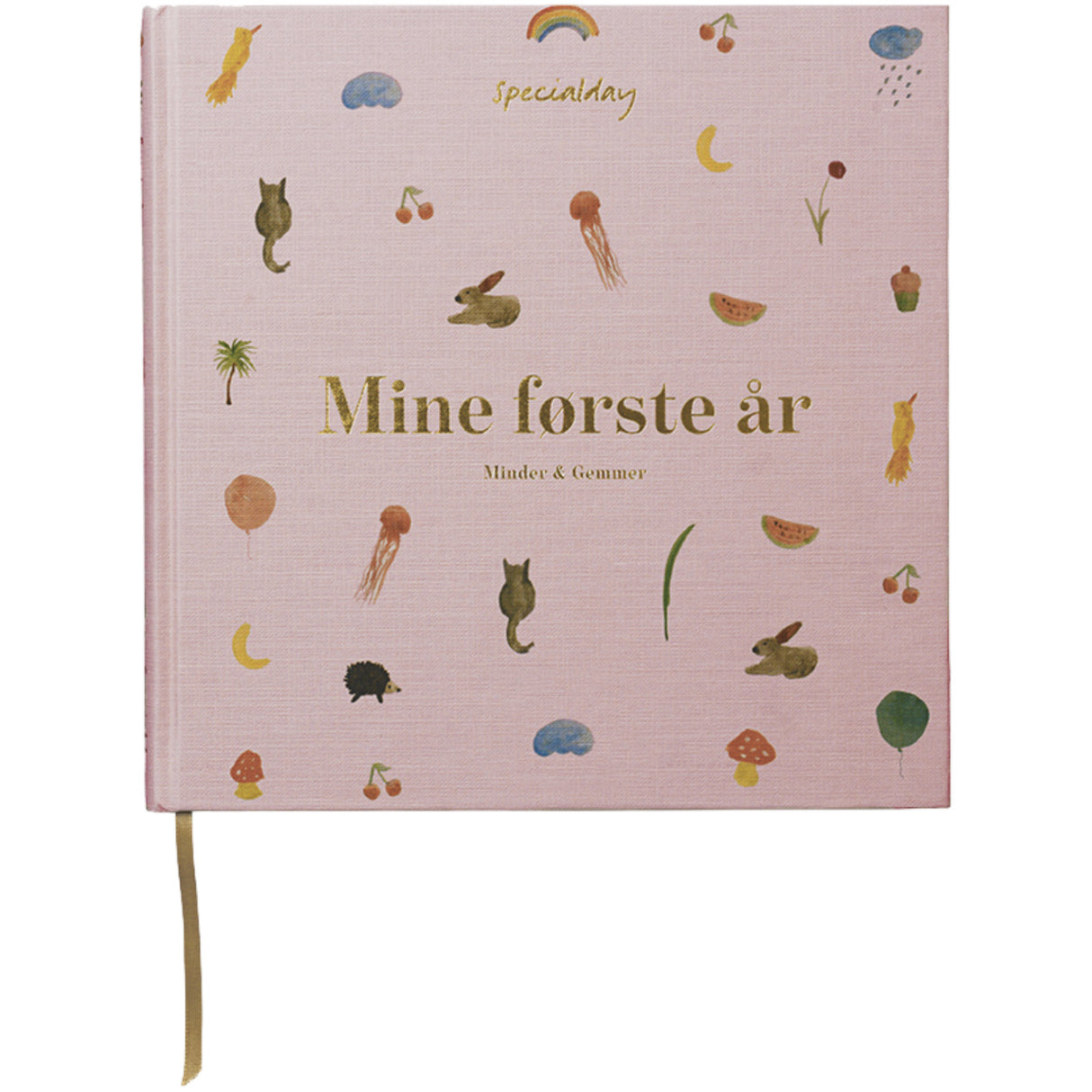 Specialday Mine Første År Rosa Bog