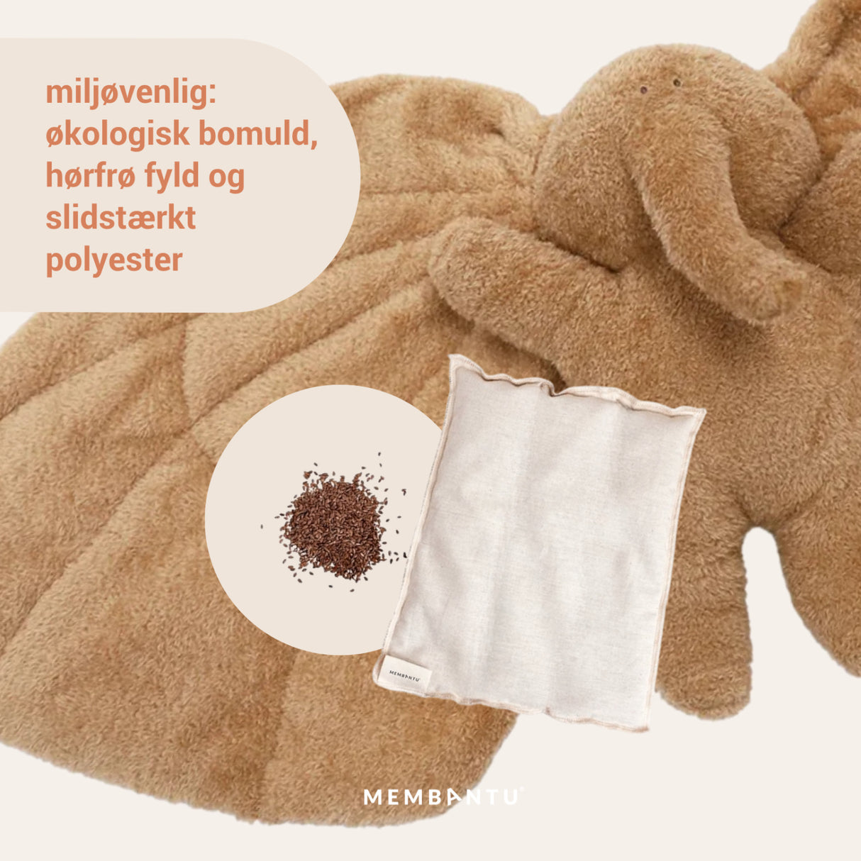 MEMBANTU Brown Warm & Weight Plys Magma01