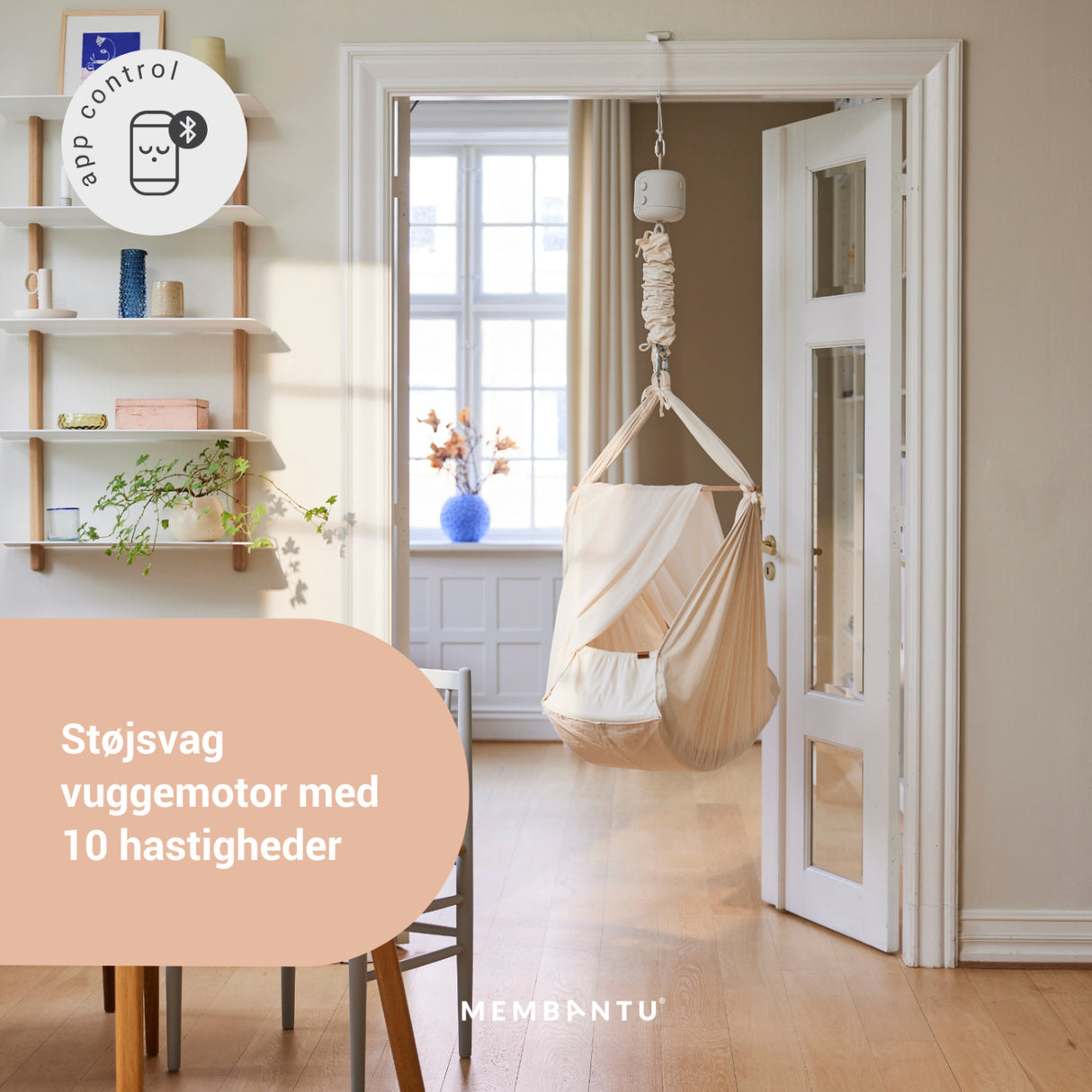 MEMBANTU Grey Cradle Bouncer Leelo02