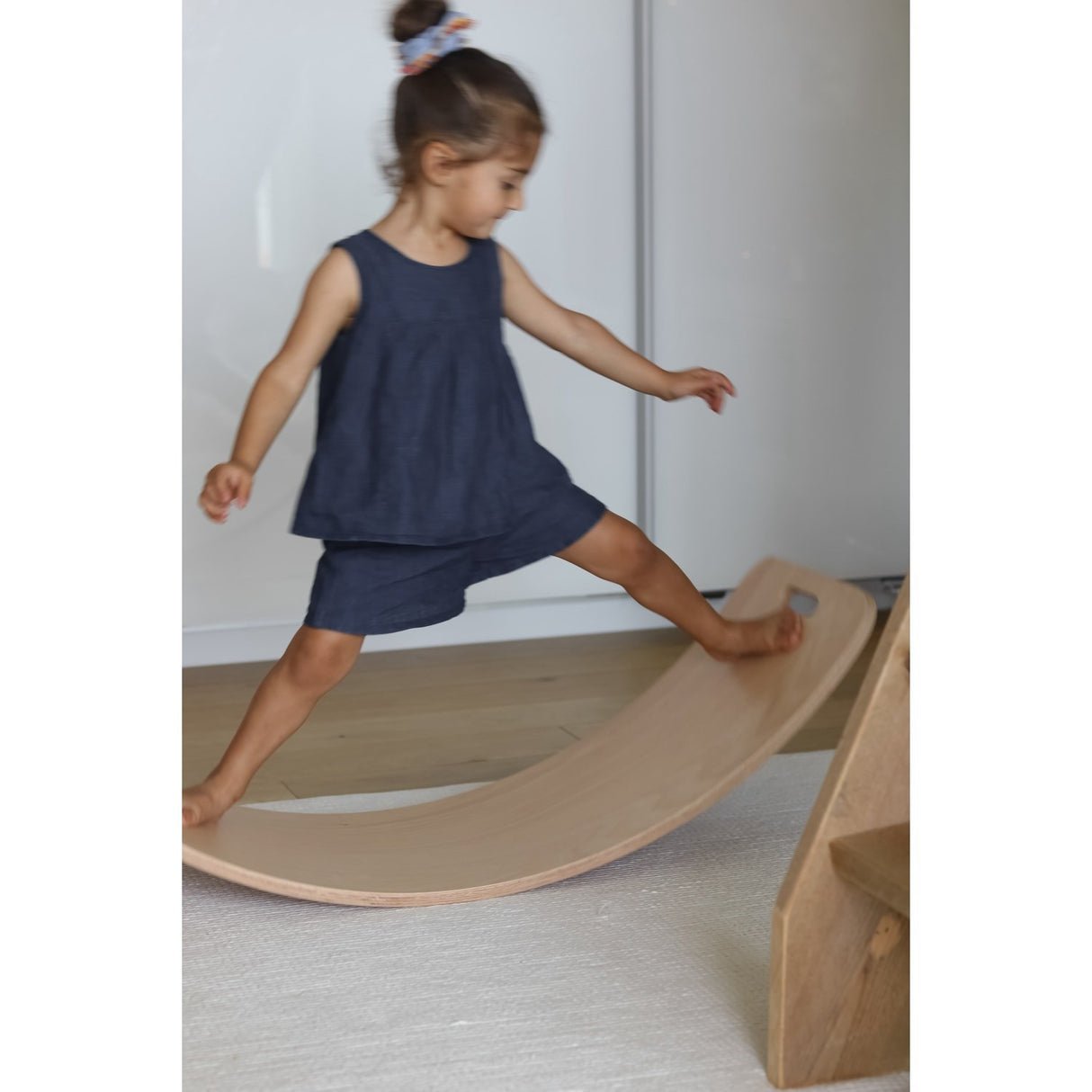 Curve Lab Grey Perfect Arc Balance Board Felt