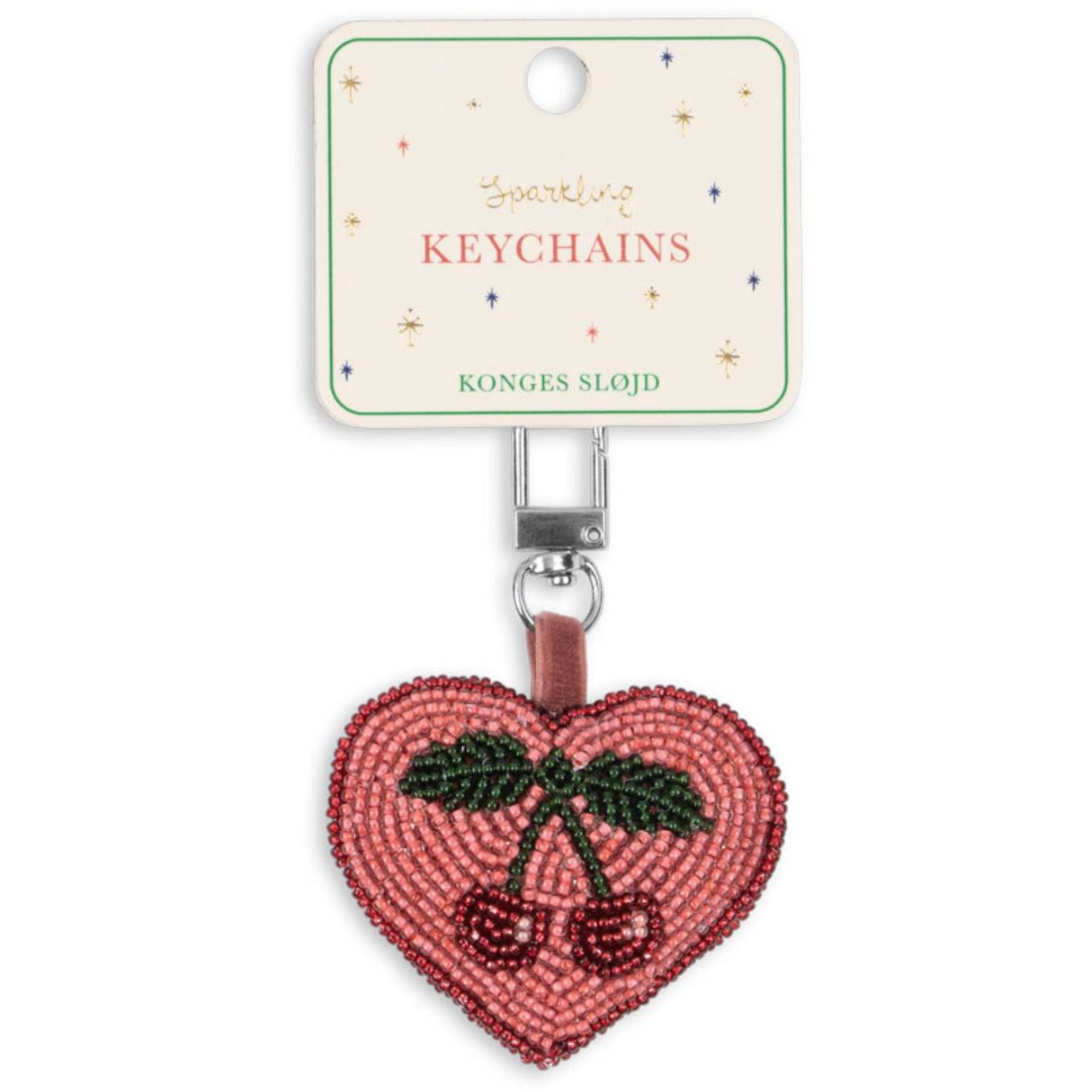 Konges Sløjd Cherry Beaded Key Chain