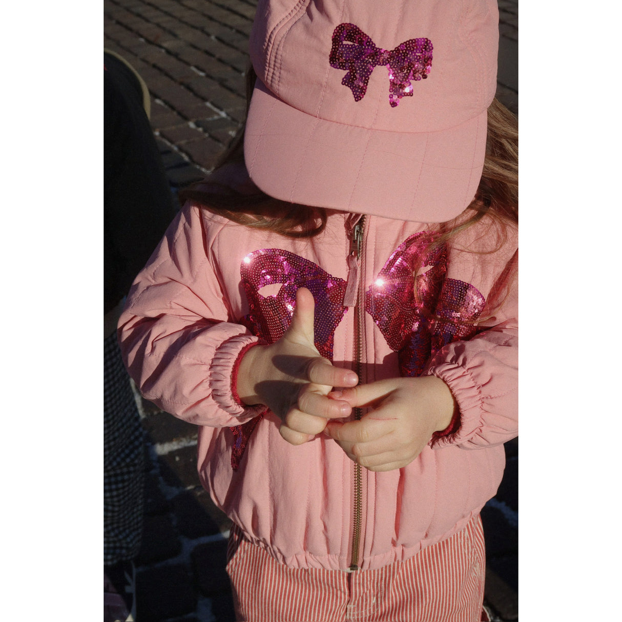 Konges Sløjd Rosette Juno Paljet Bomber Jakke