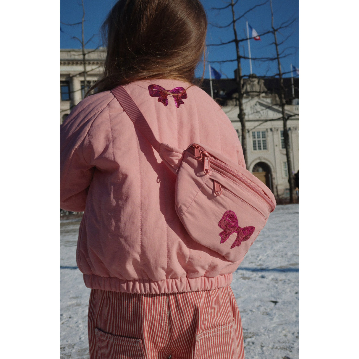 Konges Sløjd Rosette Juno Paljet Bomber Jakke