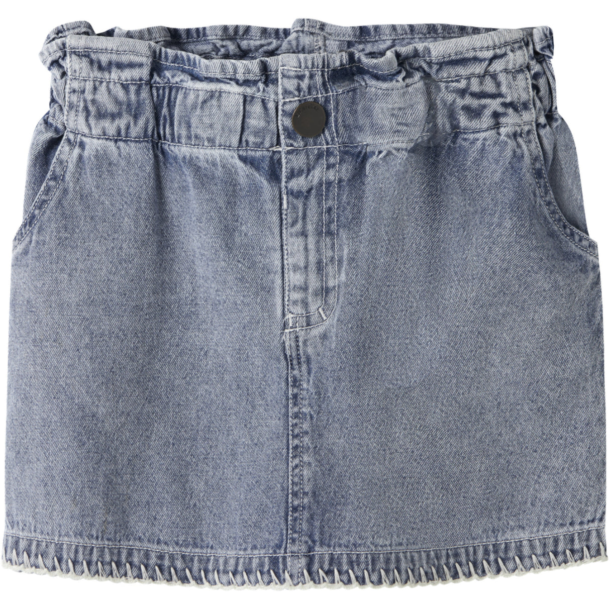 Lil'Atelier Medium Blue Denim Nmffunda Loose Dnm Skjørt 5552-Fd Lil