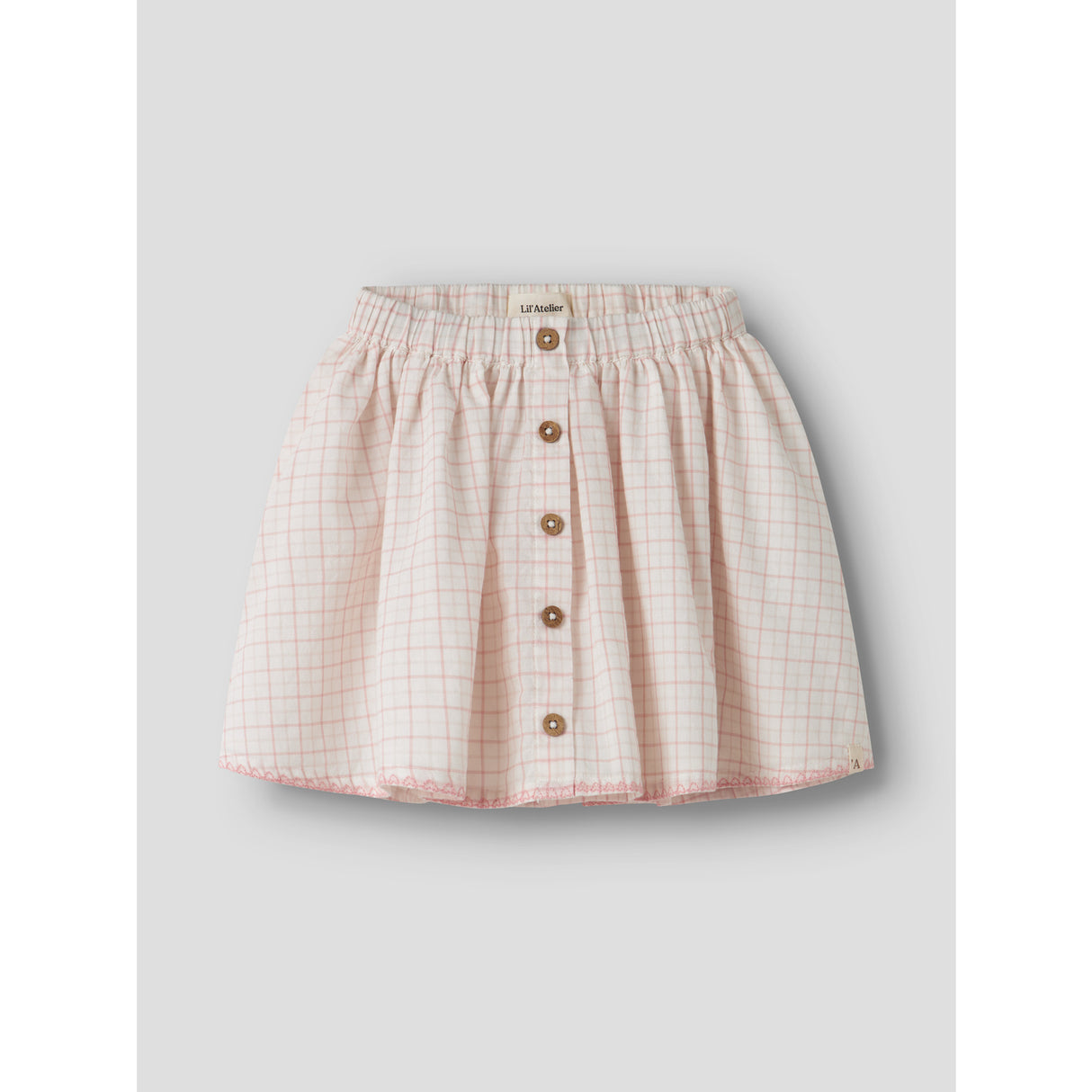 Lil'Atelier Coconut Milk Rose Tan Nmfhedda Skjørt Lil