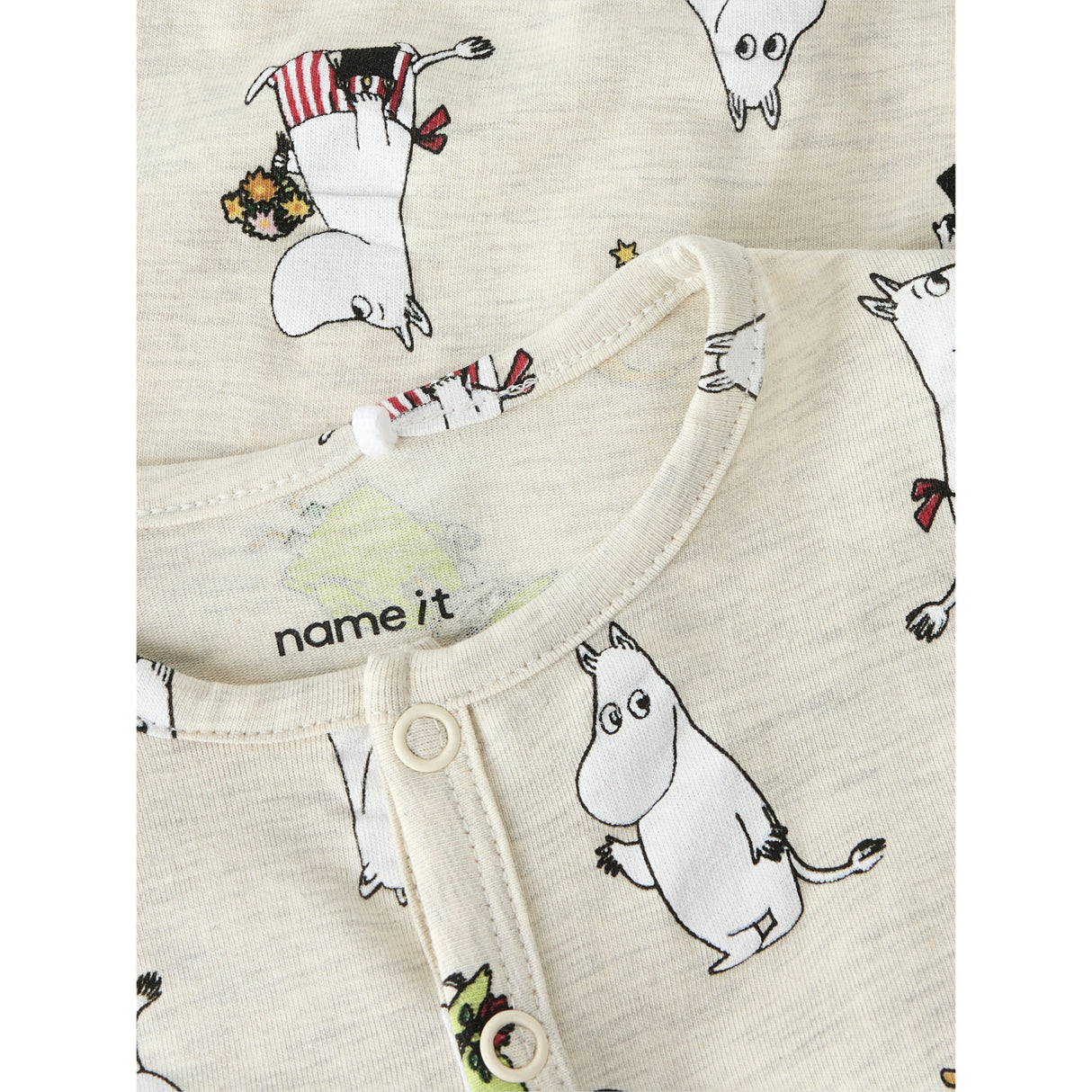 Name It Peyote Melange Nbnselper Moomin Ls Natt Drakt Vde