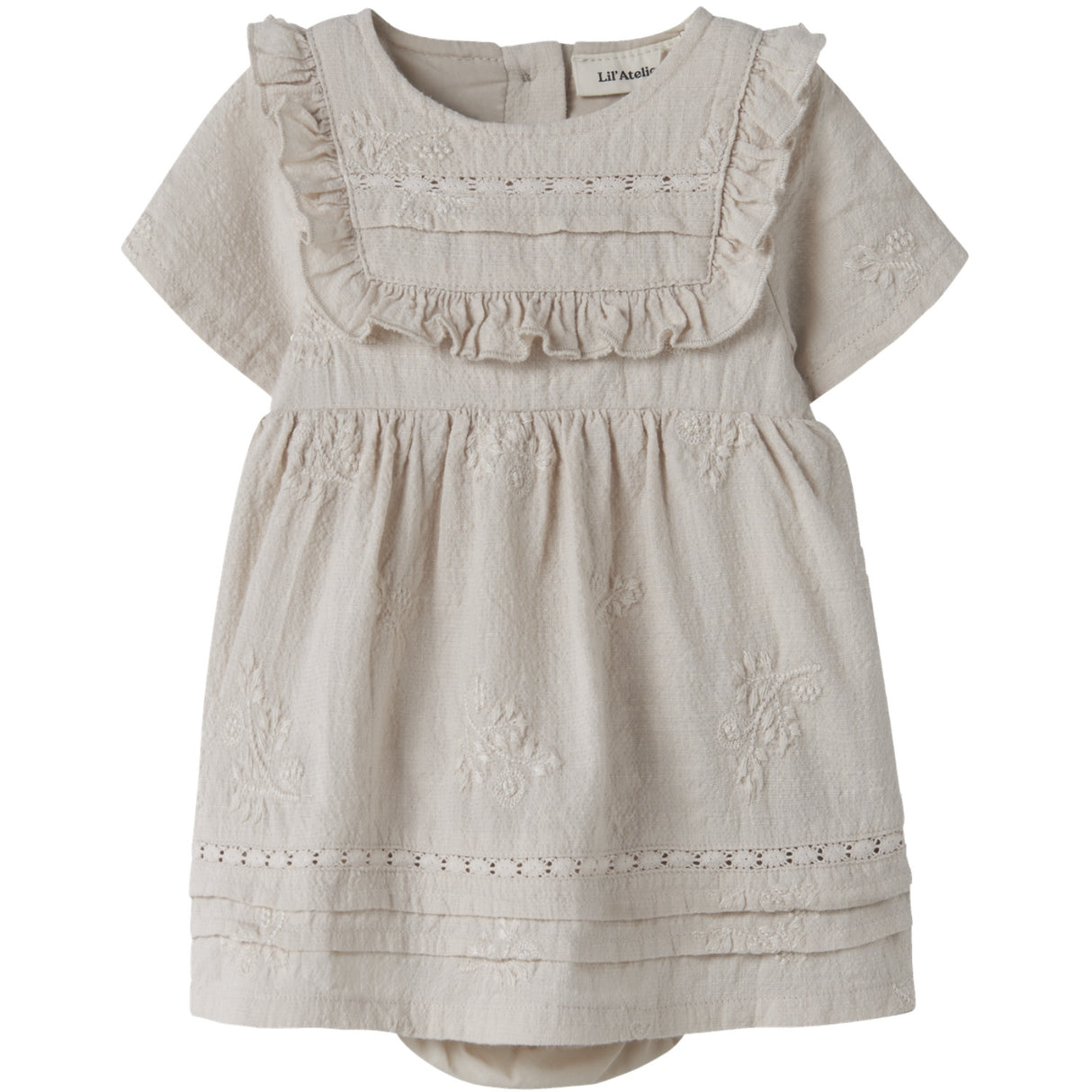 Lil'Atelier Pumice Stone Nbfferonia Ss Loose Body Kjole Lil