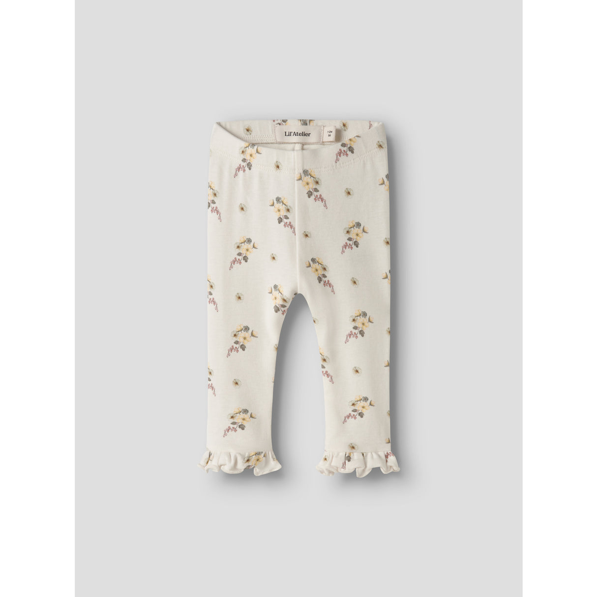 Lil'Atelier Coconut Milk Flower Nbfgayo Ska Slim Leggings Lil