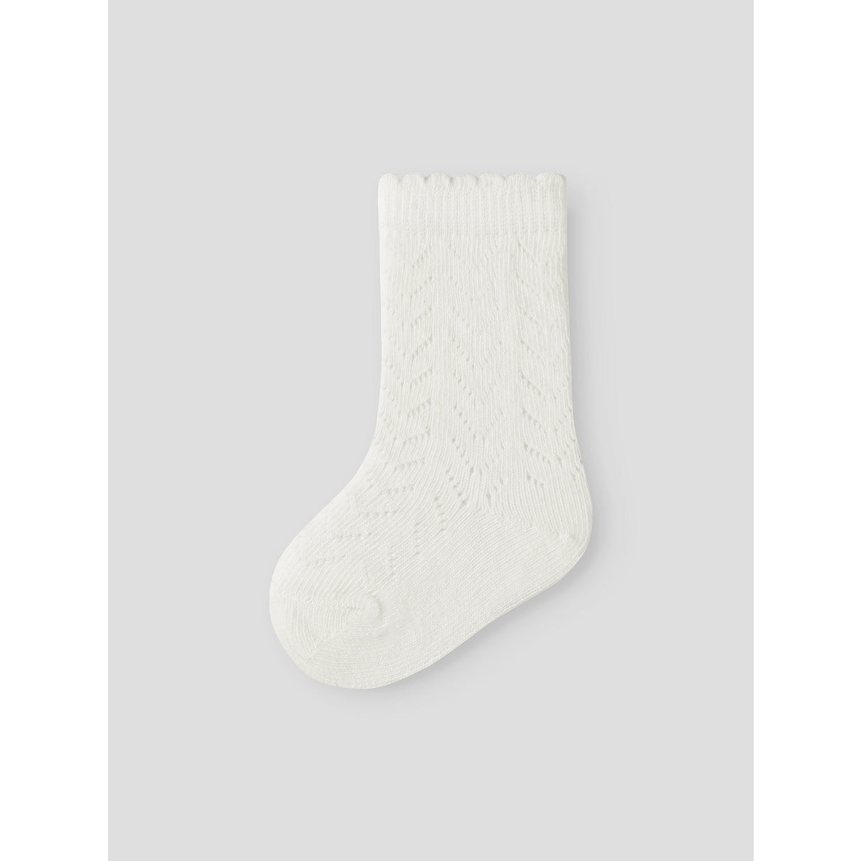 Lil'Atelier Coconut Milk Nbfherda Knee Strømper Lil