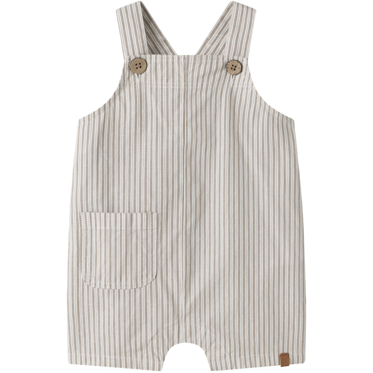 Lil'Atelier Coconut Milk Coca Mocha Nbmhelo Loose Kort Overall Lil