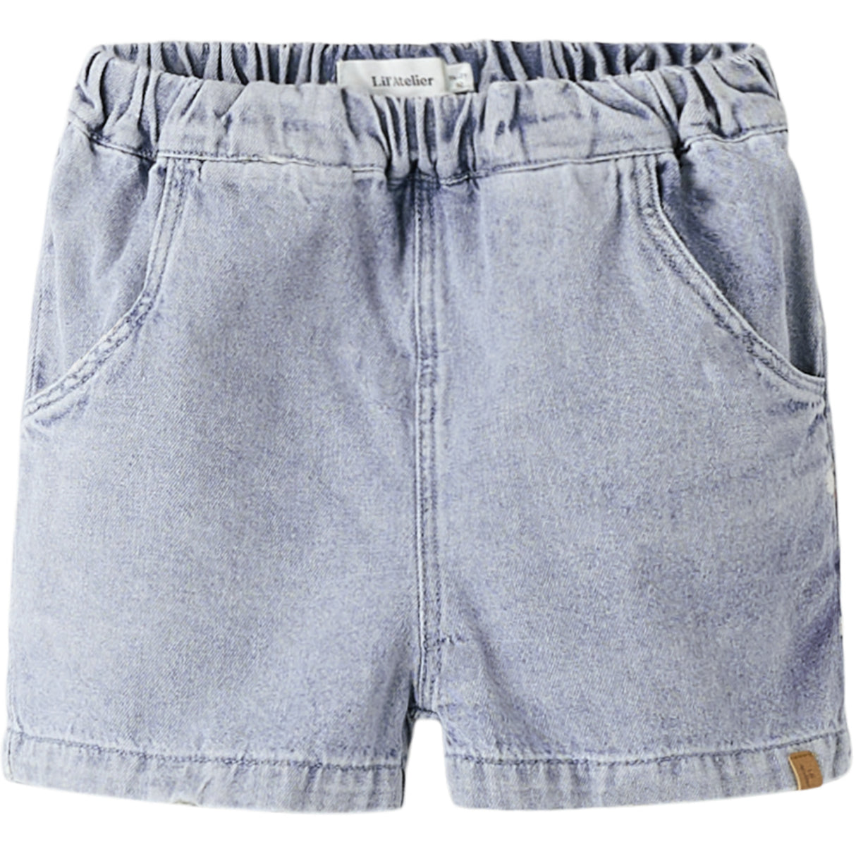 Lil'Atelier Medium Blue Denim Nbnriver Loose Shorts 2088-Sv Lil