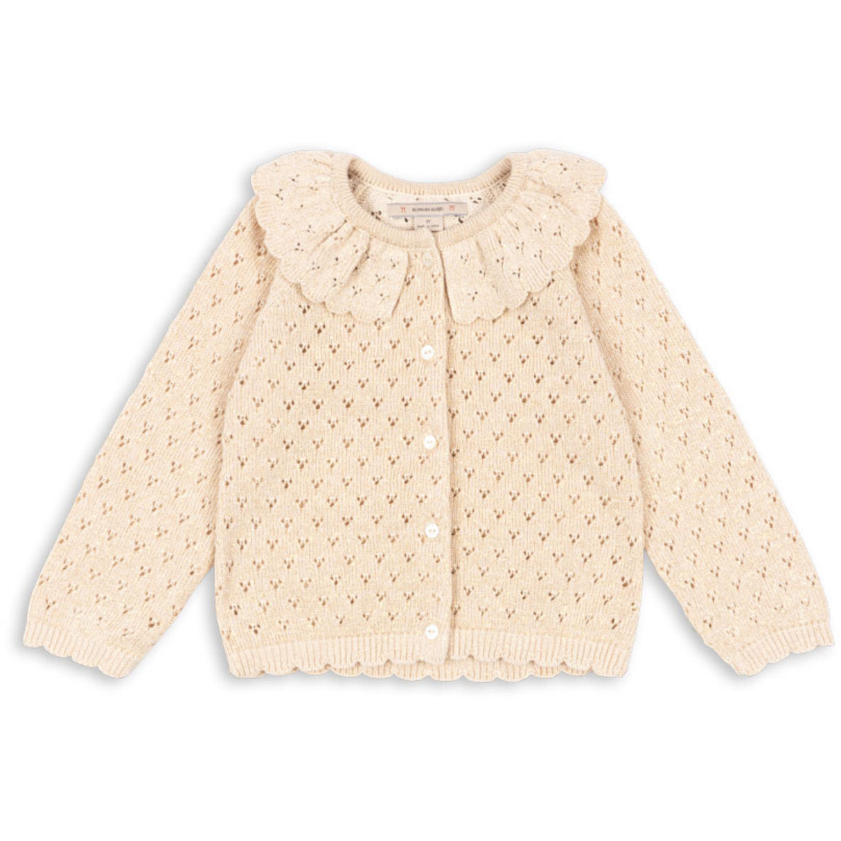 Konges Sløjd Buttercream Holiday Strikk Cardigan