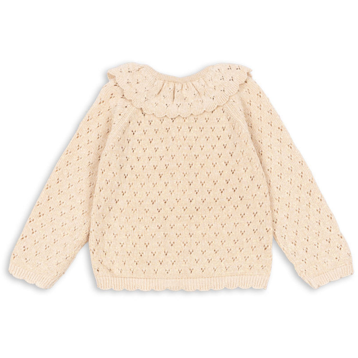 Konges Sløjd Buttercream Holiday Strikk Cardigan