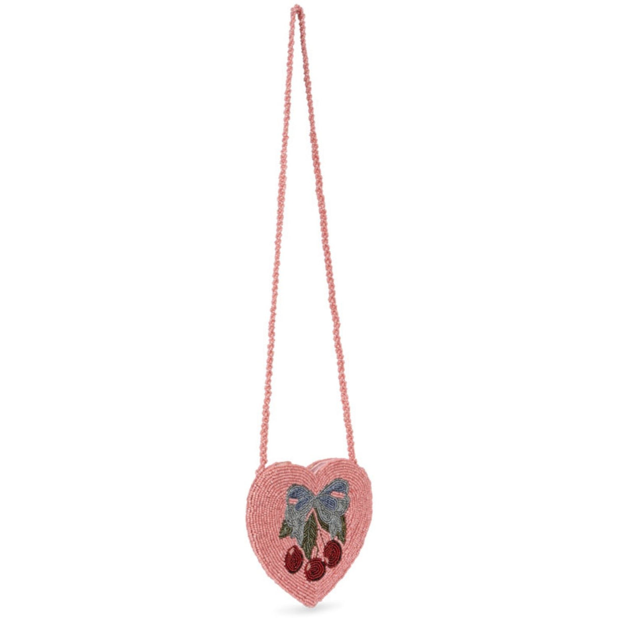Konges Sløjd Amarena Beaded Heart Veske