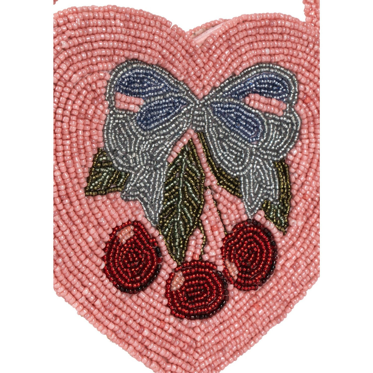 Konges Sløjd Amarena Beaded Heart Veske