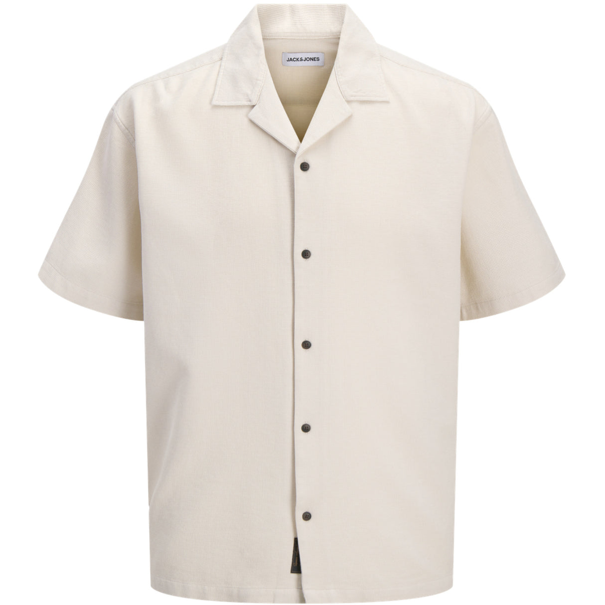 Jack & Jones Junior Moonbeam Jjglobal Waffle Resort Skjorte Ss Mp Jnr