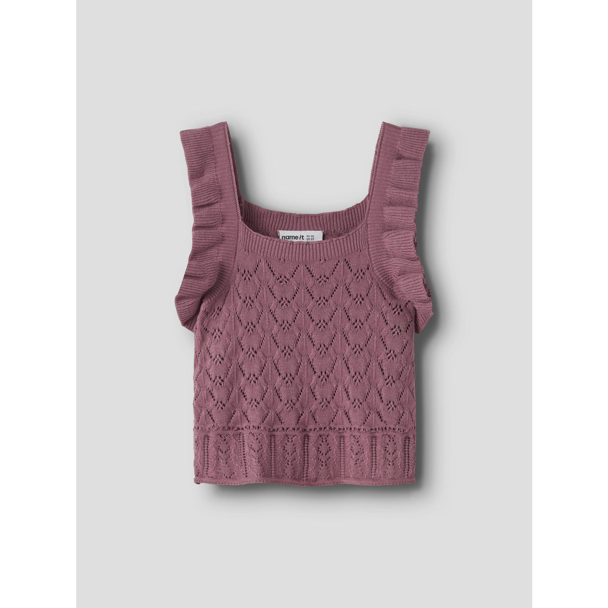 Name It Mesa Rose Nmfholga Sl Strikk Topp