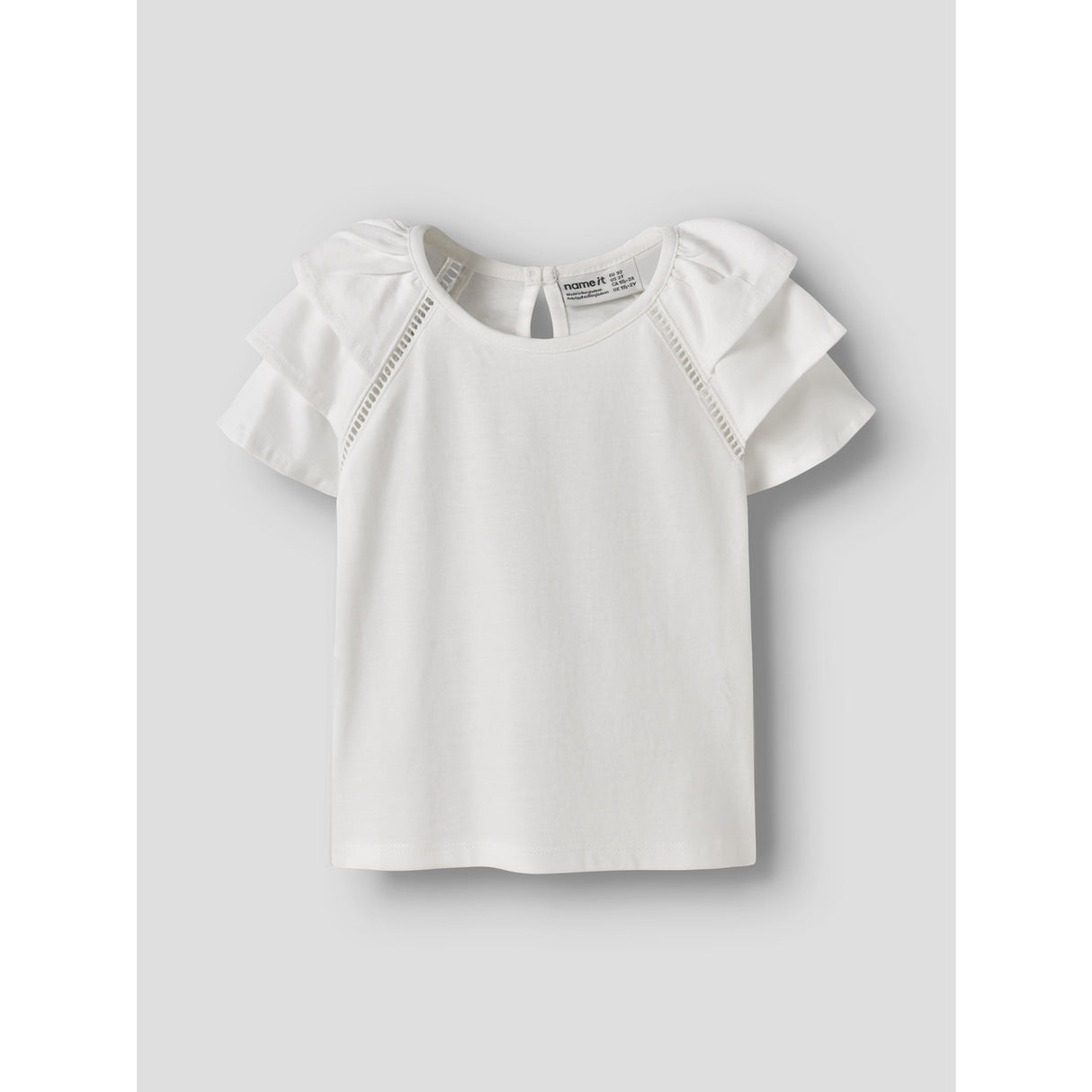 Name It Bright White Nmfhuda Ss Topp